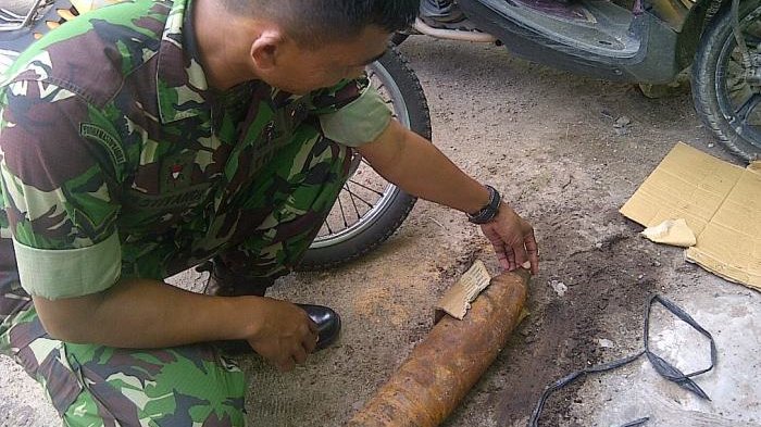 Breaking News: Begini Ciri-ciri Mortir yang Ditemukan di Kawasan PPN, Beratnya Mencapai 30 Kg