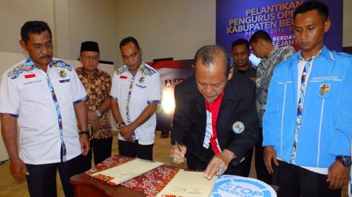 Ini yang Dilakukan KNPI dan BNNK Belitung Usai Tandatangani MoU