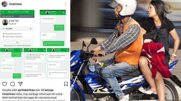 Geger! Wanita Ini Diajak Driver Ojek Online Mampir ke Kontrakan, Sebut Sudah Beli Kondom Segala