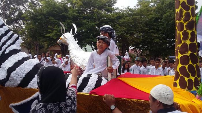 Warna-warni Kemeriahan Pawai Taaruf  di Beltim