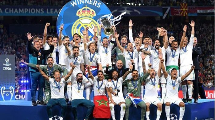 Simak Foto dan Video Kemenangan Real Madrid Juara LIga Champions 13 Kali