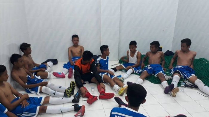Babak I : Tendangan Bebas Maulana Tambah Keunggulan Dikpora Babar U-14 Jadi 4-0