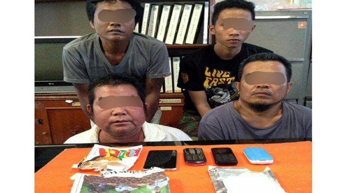 Polisi Pura-pura Jadi Pembeli, 4 Pengedar Sabu Antarprovinsi Berhasil Diringkus