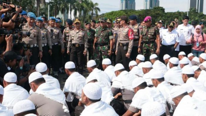 Ini Cara Unik Polisi Amankan Demonstrasi 4 November 2016 di Jakarta