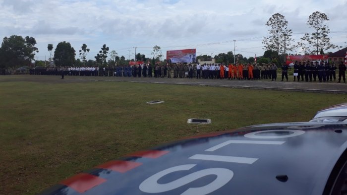 Bupati Beltim Jadi Inspektur Upacara HUT Bhayangkara ke 71