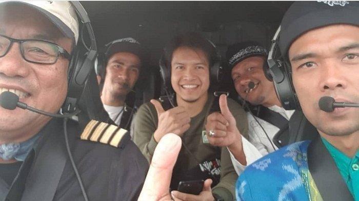 Makin Terkenal, Ustazd Abdul Somad Ceramah Dijemput Pakai Helikopter