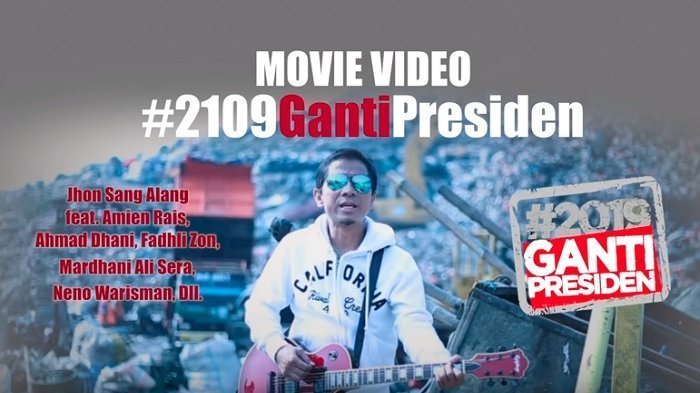 Para Tokoh Video Klip Lagu #2019GantiPresiden, Ini Kisah Awal Mula Lagu Itu