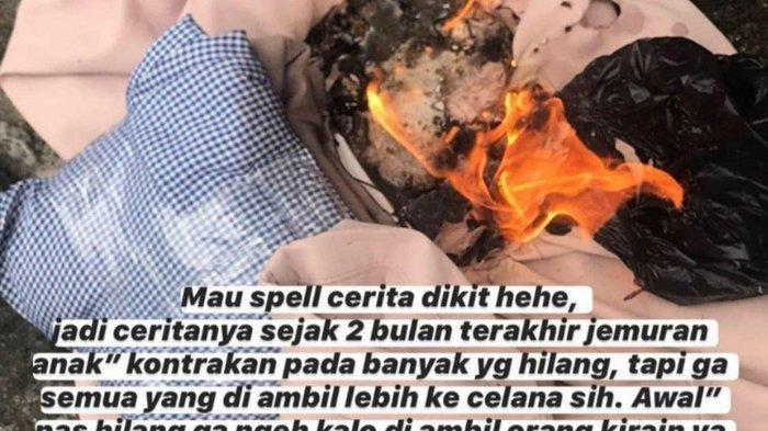 Maling Celana Dalam Bikin Panik Gadis Ini, Dikembalikan Pelaku Penuh Noda Menjijikkan dan Surat