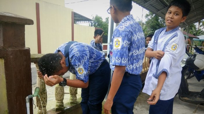 SMPN 2 Tanjungpandan Terapkan Full Day School Sejak Hari Pertama Masuk Sekolah