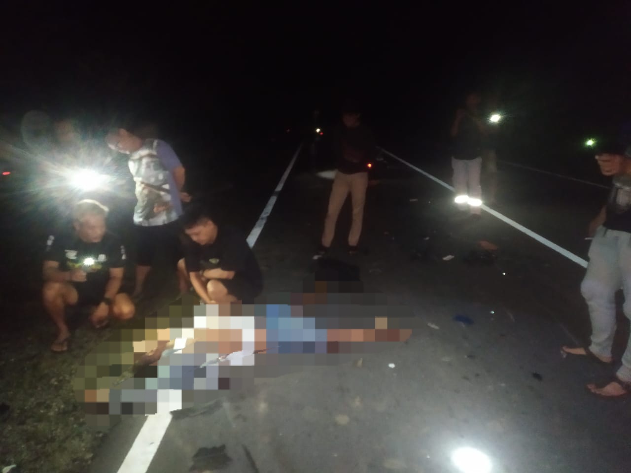 Tragis Diduga Mabuk, Pengendara Motor di Belitung Tewas di Tempat Usai Bertabrakan dengan Mobil