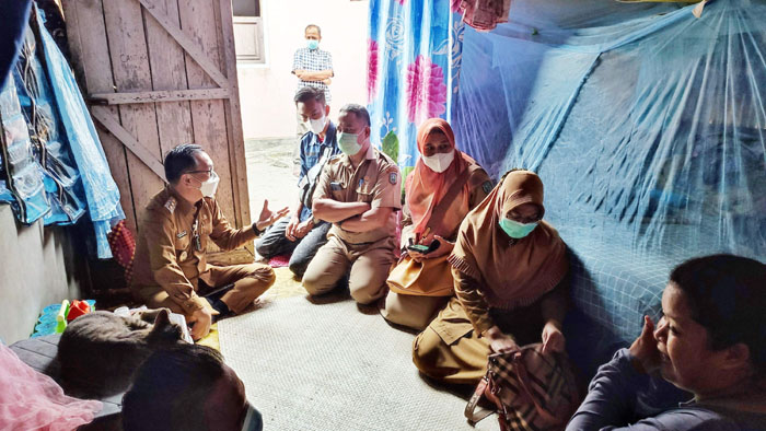 Wabup Belitung Kunjungi Pasien Tumor, Beri Semangat Hingga Urus Upaya Pengobatan di Jakarta