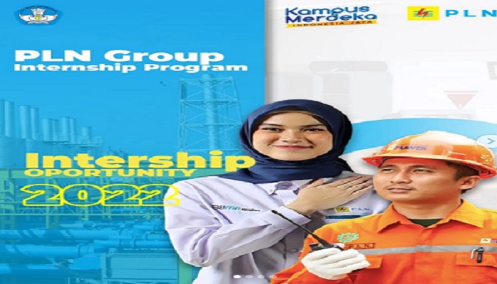 Dibuka Besar-besaran, Program Magang 2022 PT PLN (Persero), Daftar Sekarang!