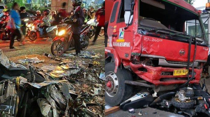 Kecelakaan Maut di Cibubur, Saksi Mata: Ya Allah Korbannya Ada di Bawah Ban Mobil Tangki