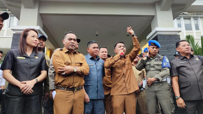 Demo Sawit di Belitung, Ketua DPRD Disoraki Demonstran karena Pernah Janji Bentuk Pansus