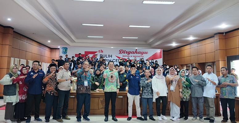 Rektor Unmuh Babel Berpesan kepada Mahasiswa KKN MAs 2023 di Belitung agar Jaga Marwah