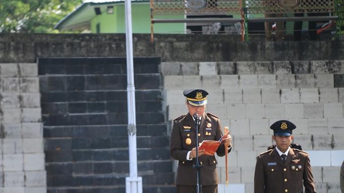 Momentum Sumpah Pemuda, Kajari Jadi Inspektur Upacara di Belitung, Teladan Pemuda untuk Berprestasi