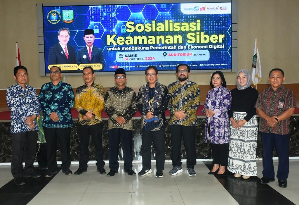 Tingkatkan Kesadaran Digital, Diskominfo SP Belitung Timur Sosialisasi Keamanan Siber