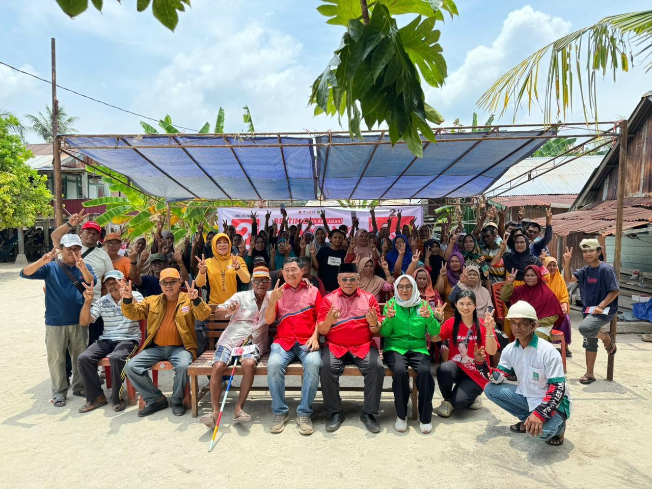 Warga Pulau Long Dukung Kamarudin-Khairil di Pilkada Belitung Timur 2024