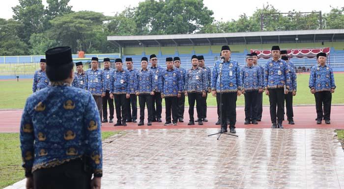 Peringatan HUT KORPRI 2024 di Pangkalpinang, Singgung Kesejahteraan dan Perlindungan Hukum
