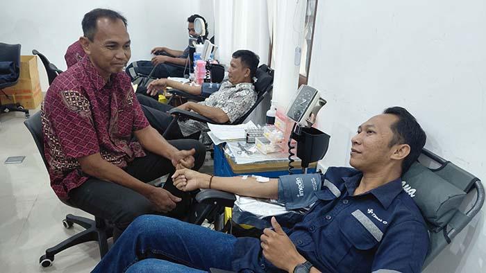 UTD RSUD Muhammad Zein Belitung Timur Gencarkan Kolaborasi Donor Darah Massal