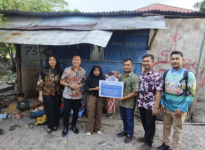 Kejari Belitung Gandeng PT Timah Tbk Bantu Rumah Layak Huni Warga Juru Seberang