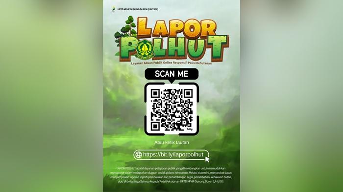 KPHP Gunong Duren Resmi Luncurkan Sistem Digital, Warga Bisa Lapor Kerusakan Hutan Lewat Barcode