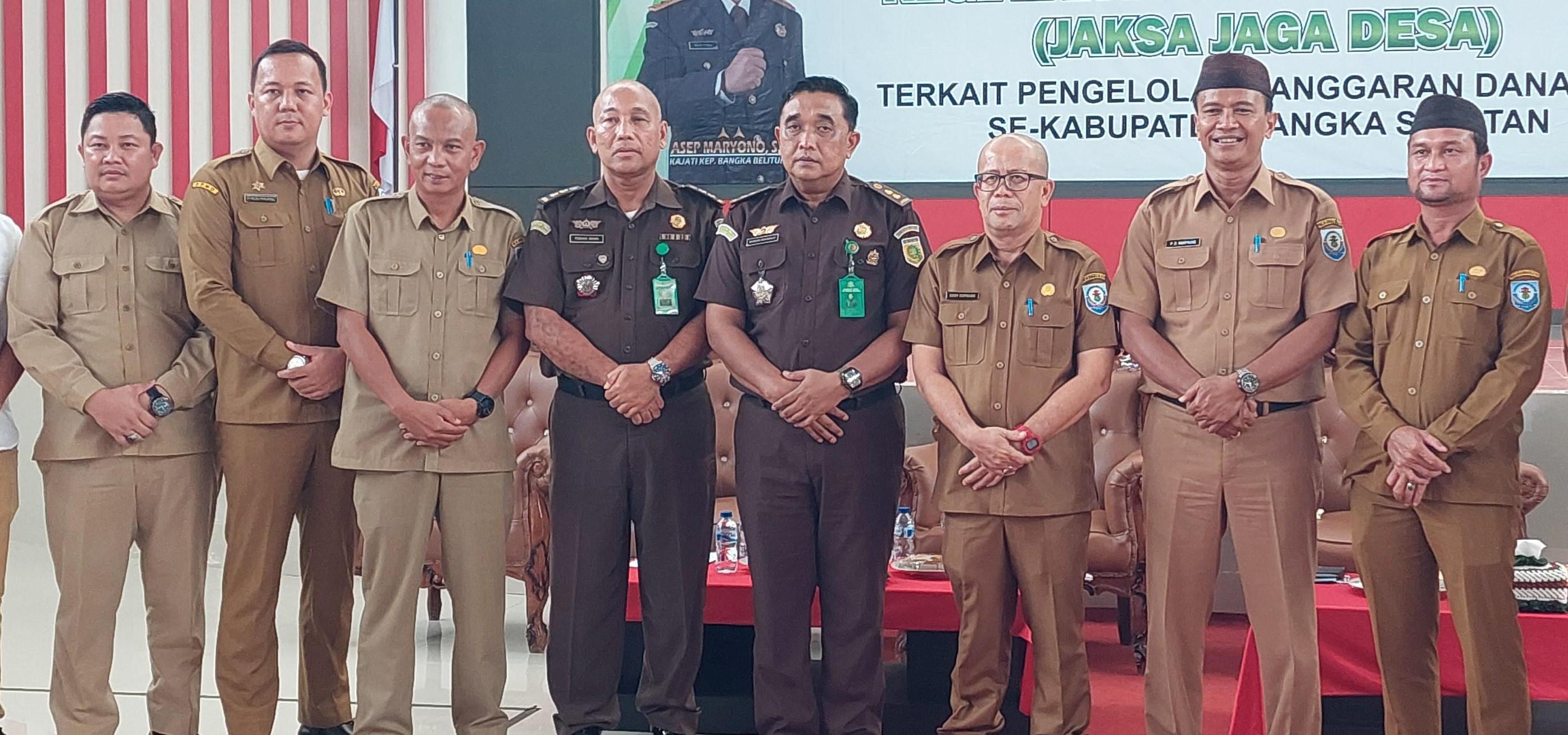 Jaksa Masuk Desa Siap Dampingi Kades Dalam Pengunaan Anggaran Desa