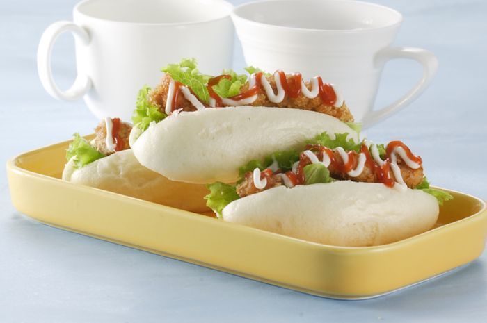 Bekali Si Kecil dengan Bakpao Stik Ayam Ala Sandwich, Pasti Suka karena Tampilannya Menarik!