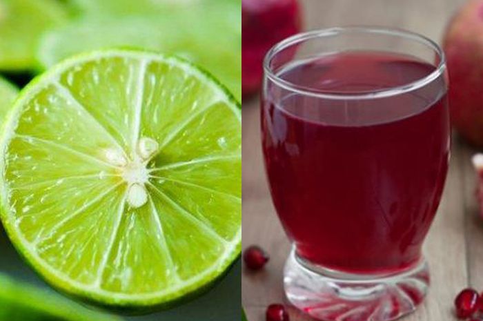 Campur Jus Delima dengan Air Jeruk Nipis, Khasiatnya Cegah Kanker Payudara, Intip Manfaat Lainnya?