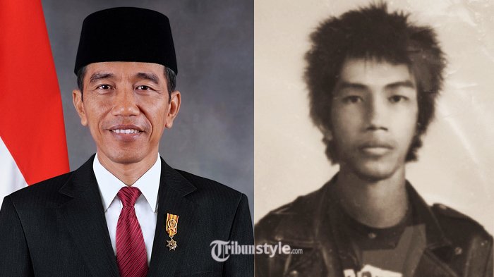 Viral, Mengulas Foto Anak Muda Berpakaian Punk, Mirip Jokowi?