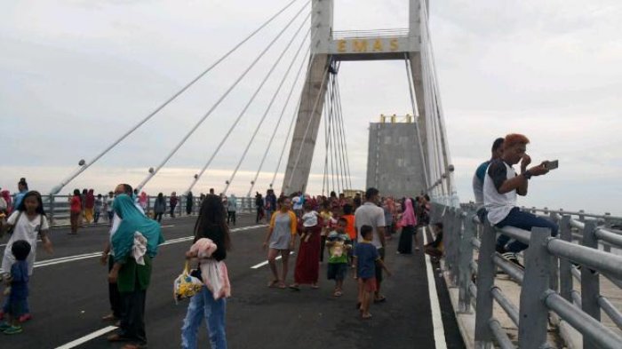 Pasca Tewasnya 2 Pengendara CRV, Dinas PUPR Evaluasi Pengamanan di Area Jembatan Emas