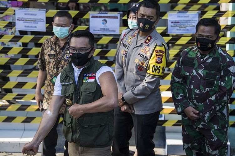 Sehari Setelah Disuntik Vaksin Covid-19, Ridwan Kamil Merasakan Ngantuk dan Lapar yang Tak Biasa