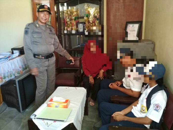 Bolos Sekolah Pelajar Ini Sempat Kelabui Petugas Satpol PP