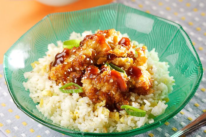 Sarapan Tak Lagi Membosankan Kalau Daging Ayam Diolah Jadi Nasi Ayam Tepung Saus Tiram