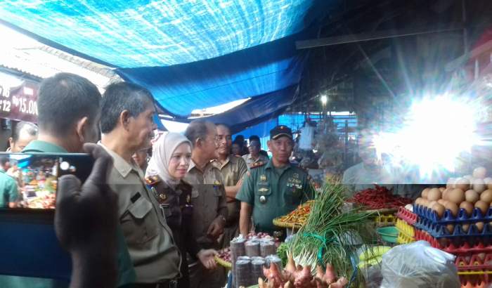 Forkominda Kabupaten Belitung Pantau Harga di Pasar Tanjungpandan