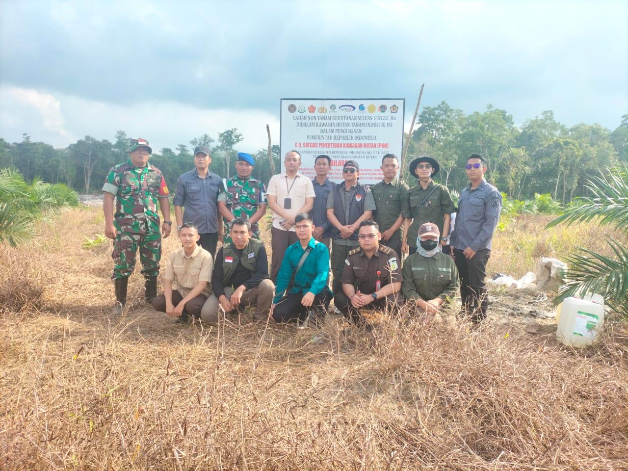 Tim Satgas PKH Resmi Tetapkan Lahan Seluas 1.098,89 Hektar Kembali Dikuasai Negara