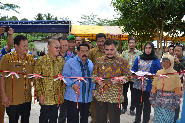 Pjs Bupati Sahirman Resmikan Rumah Layak Huni