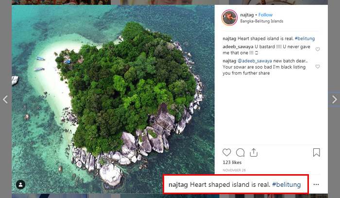 Kunjungi Belitung, Bule Ini Sebut Pulau Berbentuk Hati Ternyata Memang Nyata - postingan-najati.jpg