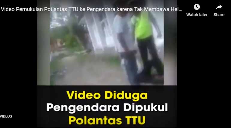 Video Oknum Satlantas Diduga Berlaku Kasar ke Pengendara Motor, Kapolres Ungkap Fakta Ini