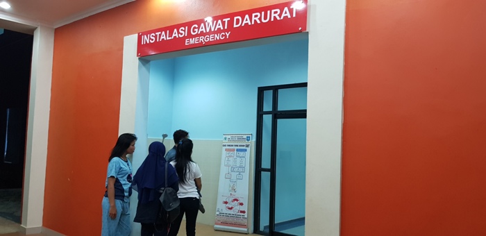 Korban Meninggal Tragedi di Jembatan Emas Telah Dibawa ke RSUD Depati Hamzah