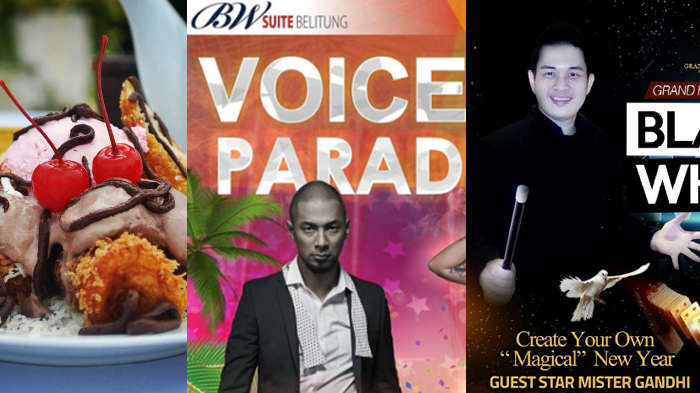 Tahun Baru di Belitung - Ada Marcell, Pesulap, Sampai Pesta Kembang Api 1 Jam