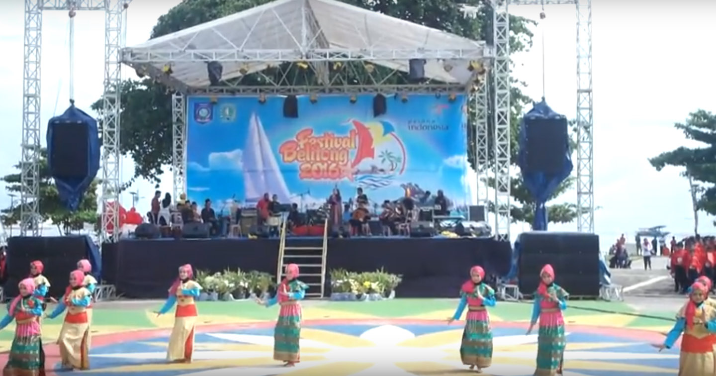 VIDEO: Tarian Selamat Datang Membuka Sail Indonesia 2016 di Belitung