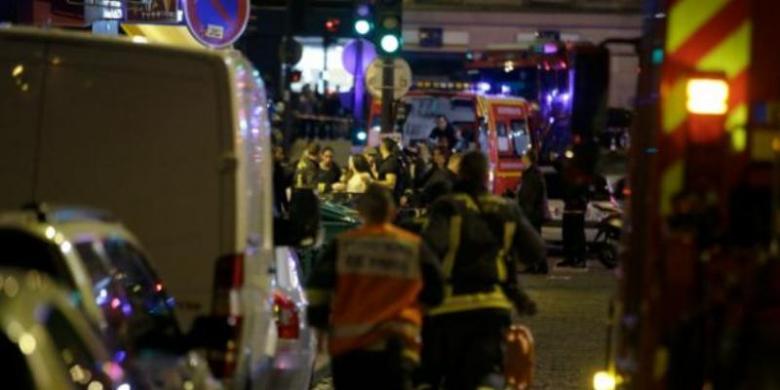 Korban Tewas Serangan Teror di Paris 153 Orang