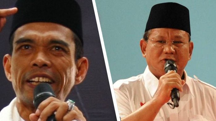 Gara-gara Tulisan, Ustaz Abdul Somad Tersadar, Ternyata Ini Alasannya Tak Mau Jadi Cawapres Prabowo