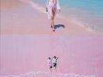 20230813-Potret-Syanaz-Sadiqah-di-Pink-Beach-NTT-bersama-suaminya-Jeje-Govinda.jpg