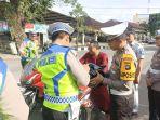 Polisi Tegur 65 Pelanggar Lalu Lintas di Kota Pangkalpinang