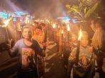 Tradisi Pawai Obor Sambut Ramadhan 1445 H di Pangkalpinang, Jalan Kaki Keliling Tiga RT