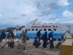 Penumpang Kapal Expres Bahari dari Pangkalpinang ke Belitung Membeludak Sejak H+2 Lebaran