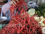 Harga Cabai Merah Keriting di Sungailiat Hari Ini, 24 Oktober 2025, Pembeli Berkurang Sepekan Ini