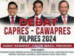 Debat Cawapres Malam Ini, Gibran Sudah Siap, Cak Imin Dilatih Anies, Mahfud MD Banyak Diskusi